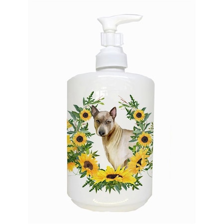Carolines Treasures Thai Ridgeback Ceramic Soap Dispenser CK2872SOAP